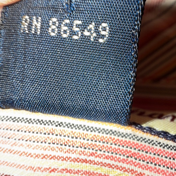 Tommy Bahama 100% Silk Striped Long Sleeve Shirt Men’s Medium Multicolor Luxe - Picture 14 of 14